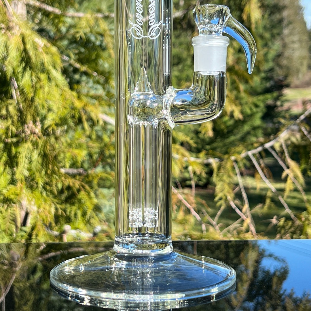 Hand-blown Sovereignty Glass bong with Stemline percolator – premium American-made scientific glass