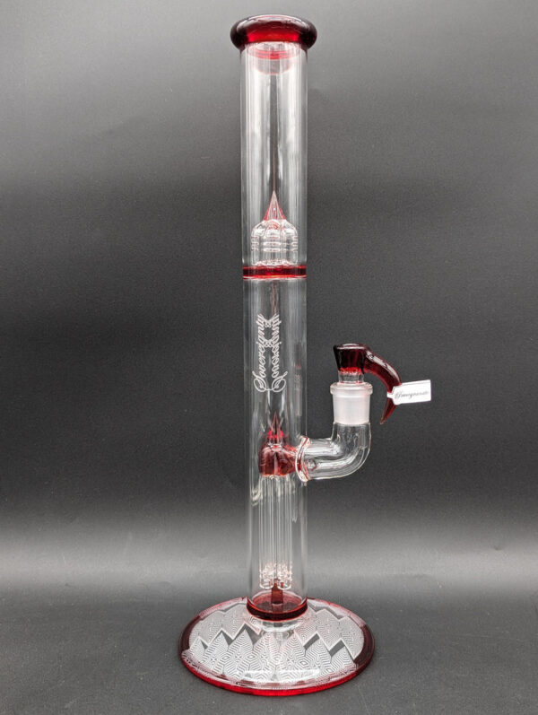 Hand-blown Sovereignty Glass bong with Stemline percolator – premium American-made scientific glass