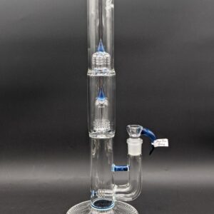 Hand-blown Sovereignty Glass bong with Stemline percolator – premium American-made scientific glass