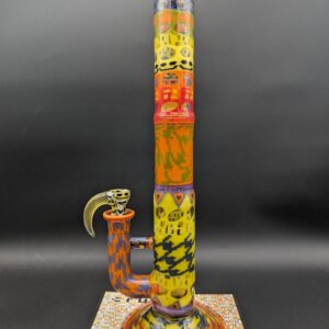 Hand-blown Sovereignty Glass bong with Stemline percolator – premium American-made scientific glass